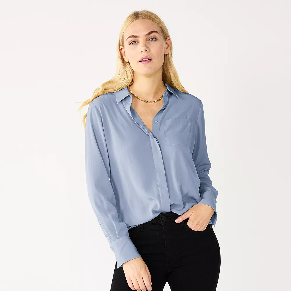 Petite Nine West Drapey Shirt 11 Petite Nine West Drapey Shirt - Image 9