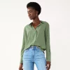 Petite Nine West Drapey Shirt 1 Petite Nine West Drapey Shirt -Nine West shop 5262174 Signature Green
