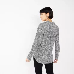 Women's Nine West Drapey Button Down Shirt -Nine West shop 5271741 ALT