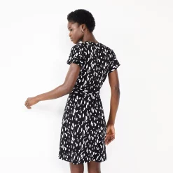 Women's Nine West Flutter Sleeve Wrap Dress -Nine West shop 5280249 ALT