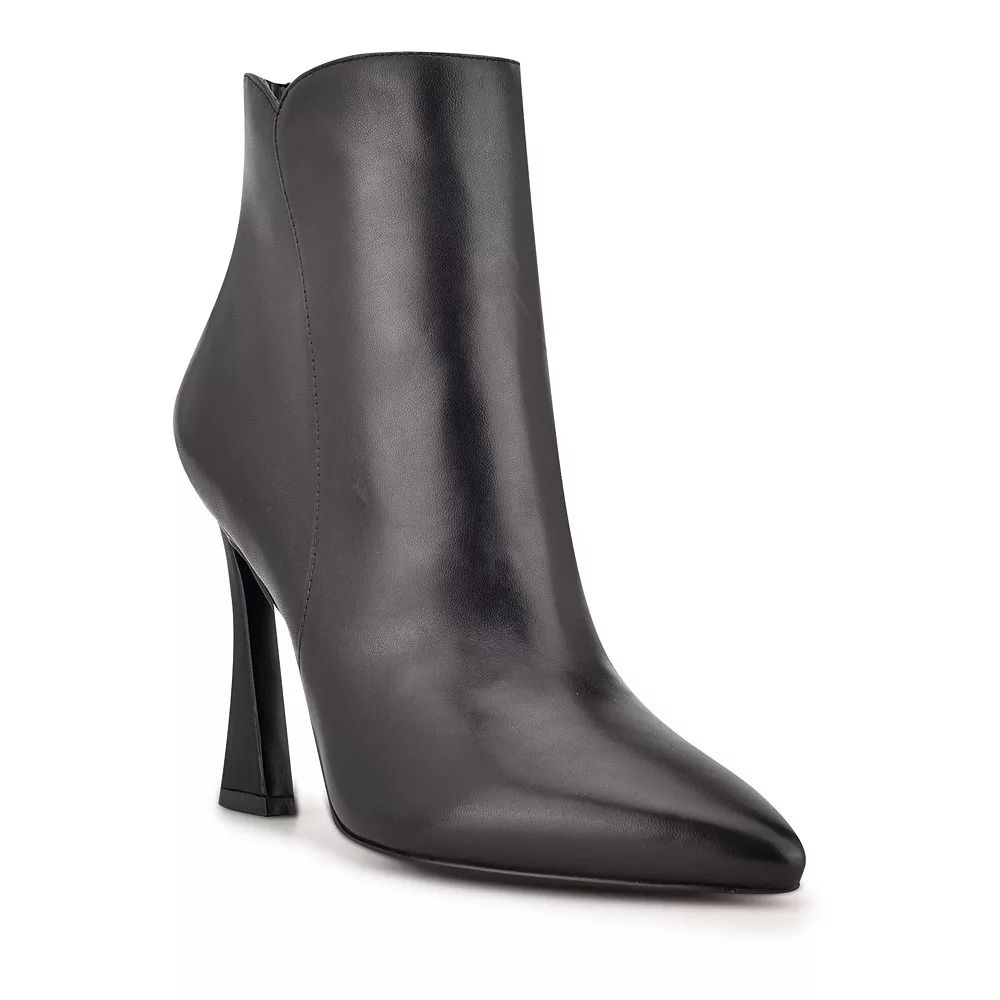 Nine West Torrie Women's Leather Dress Boots 3 Nine West Torrie Women's Leather Dress Boots