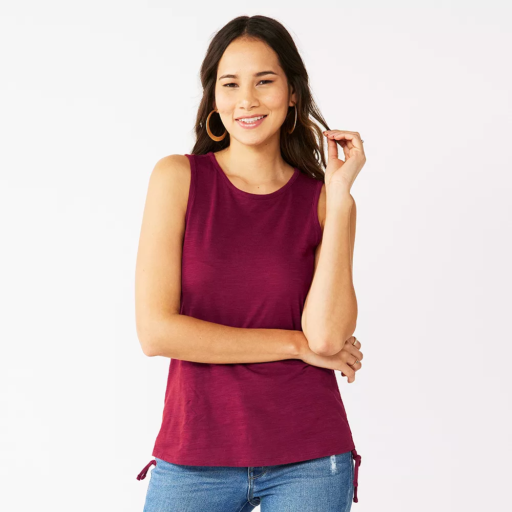 Women's Nine West Ruched Side Tank 10 Women's Nine West Ruched Side Tank - Image 8