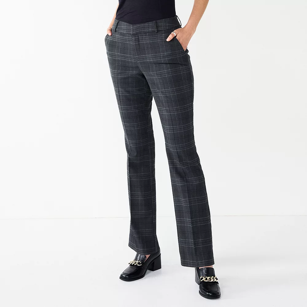 Women's Nine West Curvy Magic Waist Barely Bootcut Dress Pants 8 Women's Nine West Curvy Magic Waist Barely Bootcut Dress Pants - Image 6