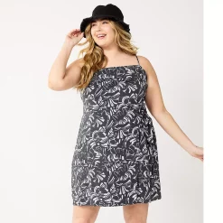 Plus Size Nine West Gathered Side-Tie Sheath Dress 13 Plus Size Nine West Gathered Side-Tie Sheath Dress -Nine West shop 5547073 Tropical Shapes