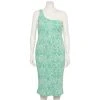 Plus Size Nine West One-Shoulder Bodycon Dress 2 Plus Size Nine West One-Shoulder Bodycon Dress -Nine West shop 5552634 Small Zebra