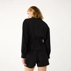 Women's Nine West Belted Utility Jacket -Nine West shop 5562161 ALT