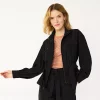 Women's Nine West Belted Utility Jacket 1 Women's Nine West Belted Utility Jacket -Nine West shop 5562161 Black