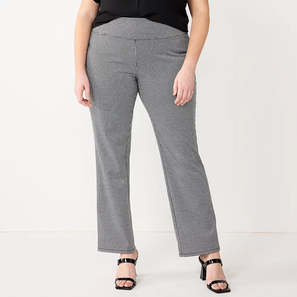 Plus Size Nine West Slimming High-Waisted Bootcut Pants 4 Plus Size Nine West Slimming High-Waisted Bootcut Pants - Image 2