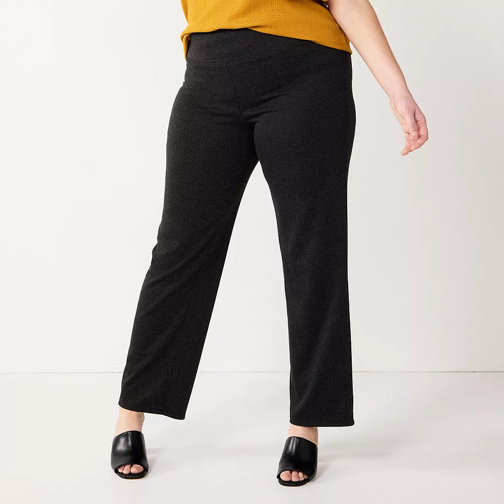 Plus Size Nine West Slimming High-Waisted Bootcut Pants 6 Plus Size Nine West Slimming High-Waisted Bootcut Pants - Image 4