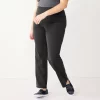 Plus Size Nine West Slimming High-Waisted Bootcut Pants -Nine West shop 5563395 Dark Heather Gray