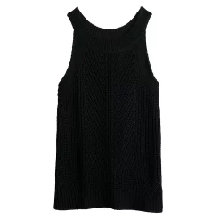 Women's Nine West High-Neck Cutaway Sweater Tank 13 Women's Nine West High-Neck Cutaway Sweater Tank -Nine West shop 5566564 ALT5