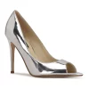 Nine West Prizz 03 Women's High Heels 2 Nine West Prizz 03 Women's High Heels -Nine West shop 5572652 Silver