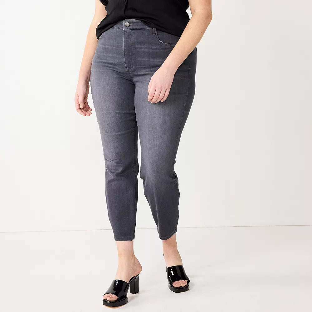 Plus Size Nine West Slimming Skinny Jeans 6 Plus Size Nine West Slimming Skinny Jeans - Image 4