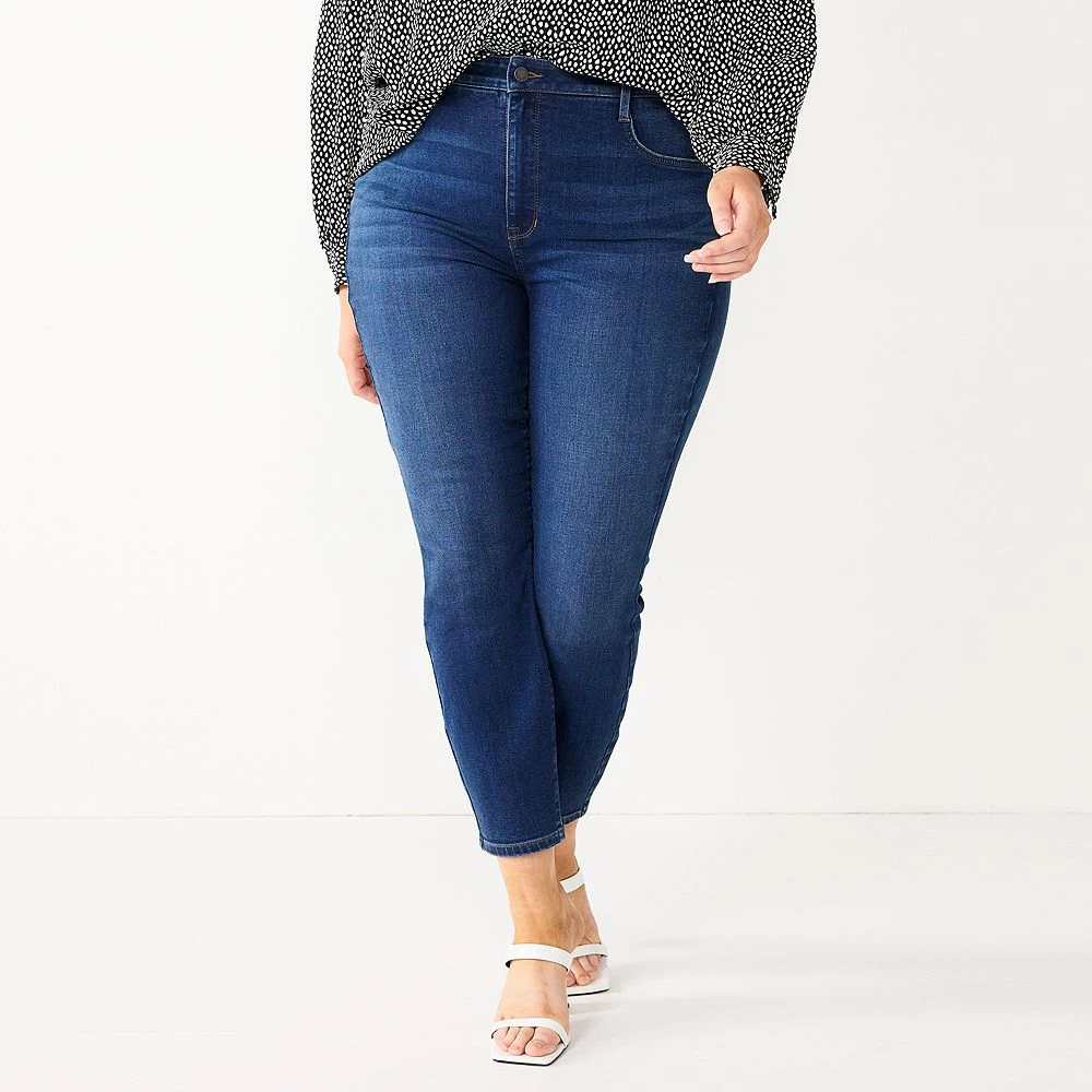 Plus Size Nine West Slimming Skinny Jeans 3 Plus Size Nine West Slimming Skinny Jeans