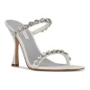 Nine West Aria Women's Dress Sandals -Nine West shop 5577889 White Satin