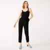 Women's Nine West Sweetheart Tapered Jumpsuit 2 Women's Nine West Sweetheart Tapered Jumpsuit -Nine West shop 5578686 Mineral Black