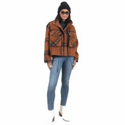 Women's Nine West Bomber Shacket 13 Women's Nine West Bomber Shacket -Nine West shop 5578771 ALT3