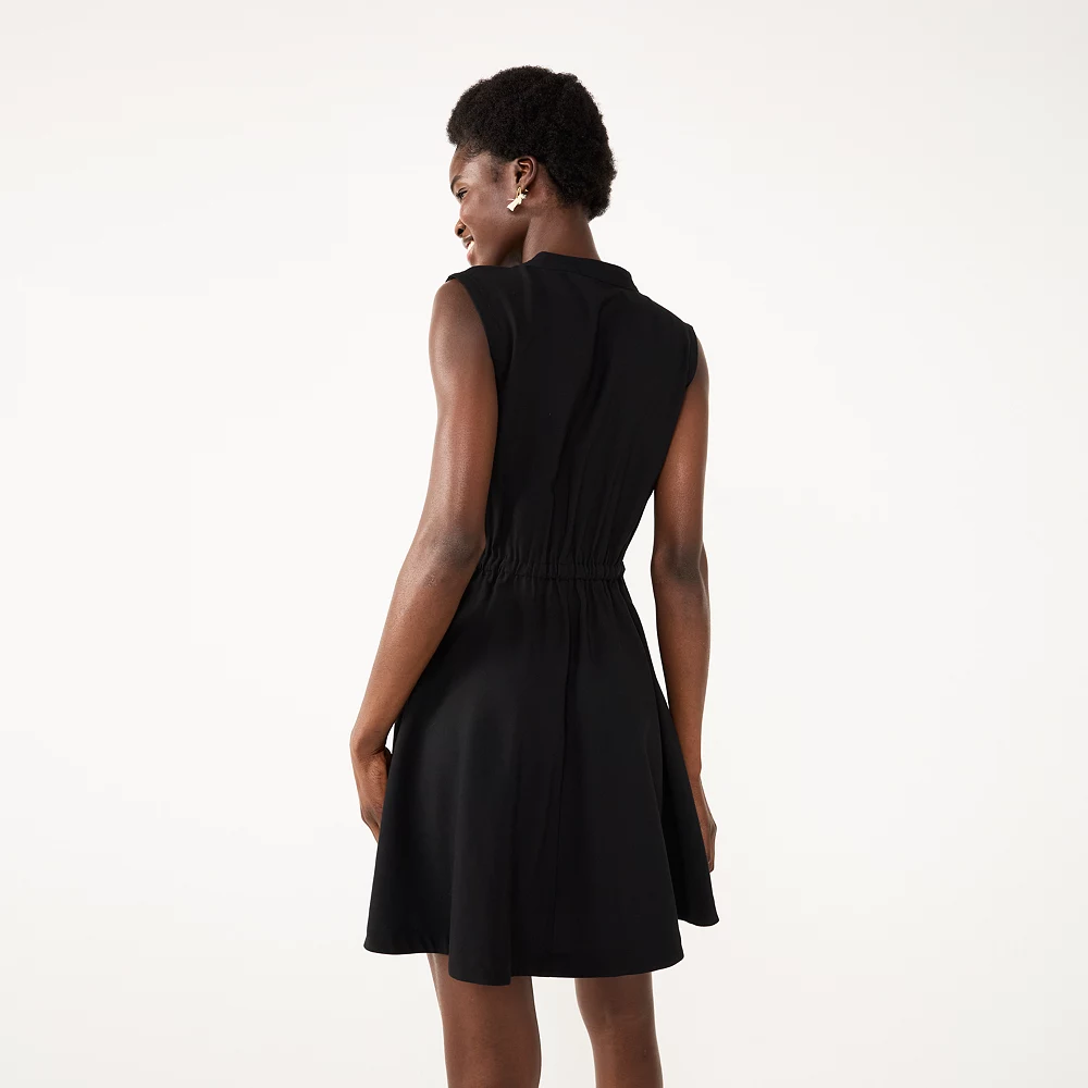 Women's Nine West Fit & Flare Sleeveless Utility Dress 8 Women's Nine West Fit & Flare Sleeveless Utility Dress - Image 6