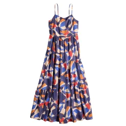 Women's Nine West Asymmetrical Tiered Maxi Dress 7 Women's Nine West Asymmetrical Tiered Maxi Dress -Nine West shop 5580195 ALT5