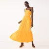 Women's Nine West One-Shoulder Smocked Maxi Dress 2 Women's Nine West One-Shoulder Smocked Maxi Dress -Nine West shop 5580581 Liquid Gold