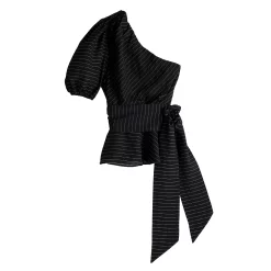 Women's Nine West One-Shoulder Tie Waist Peplum Top 13 Women's Nine West One-Shoulder Tie Waist Peplum Top -Nine West shop 5581408 ALT5