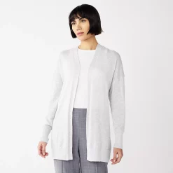 Petite Nine West Essential Boxy Cardigan Sweater 15 Petite Nine West Essential Boxy Cardigan Sweater -Nine West shop 5584019 Bright White