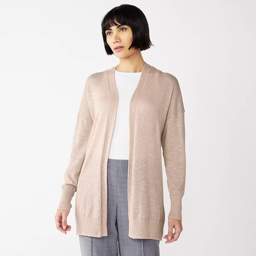 Petite Nine West Essential Boxy Cardigan Sweater 3 Petite Nine West Essential Boxy Cardigan Sweater