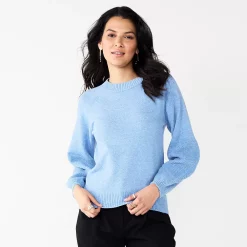 Women's Nine West Texture Sleeve Sweater