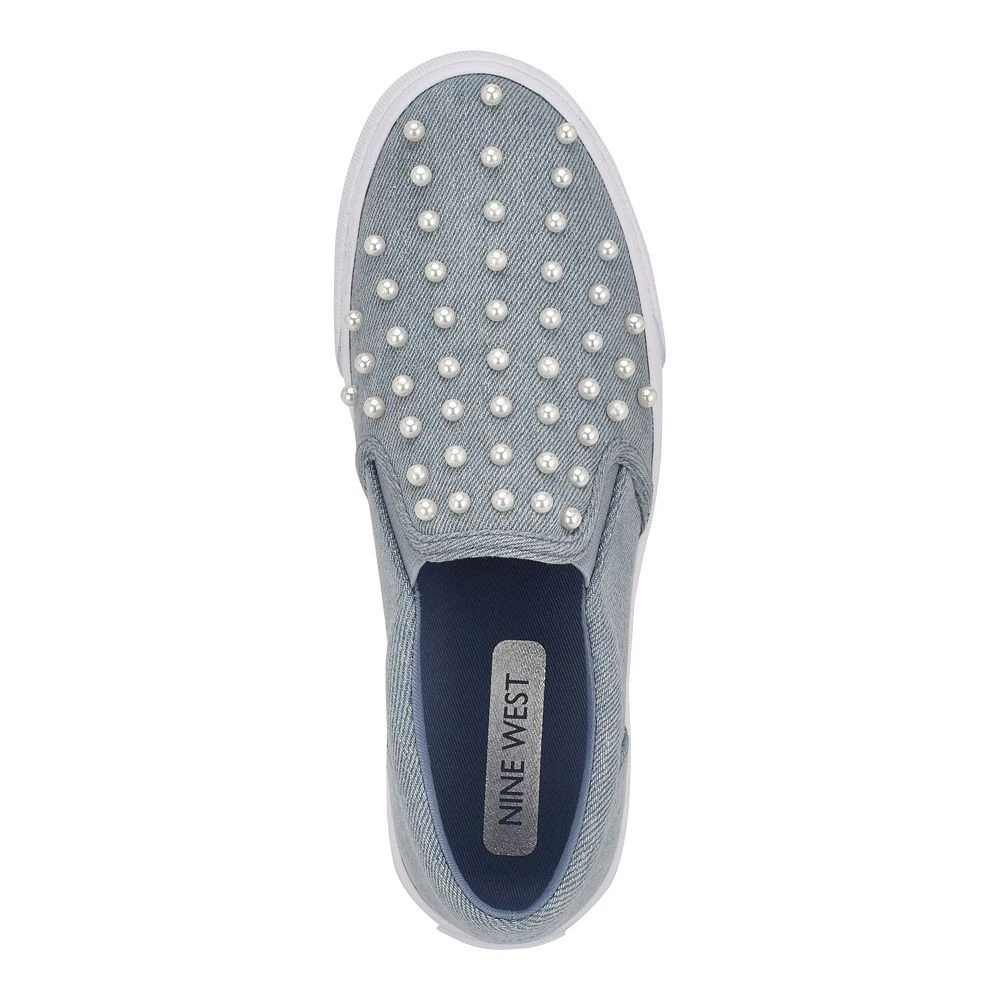 Nine West Women's Lovie Slip-On Sneakers 6 Nine West Women's Lovie Slip-On Sneakers - Image 4