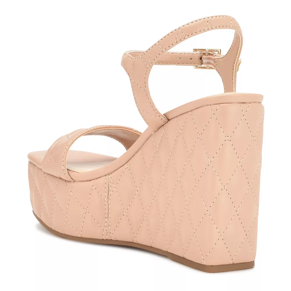 Nine West Nila Women's Platform Wedge Sandals 10 Nine West Nila Women's Platform Wedge Sandals - Image 8