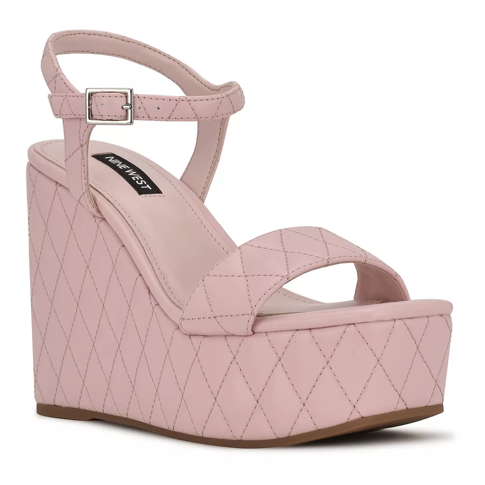 Nine West Nila Women's Platform Wedge Sandals 3 Nine West Nila Women's Platform Wedge Sandals