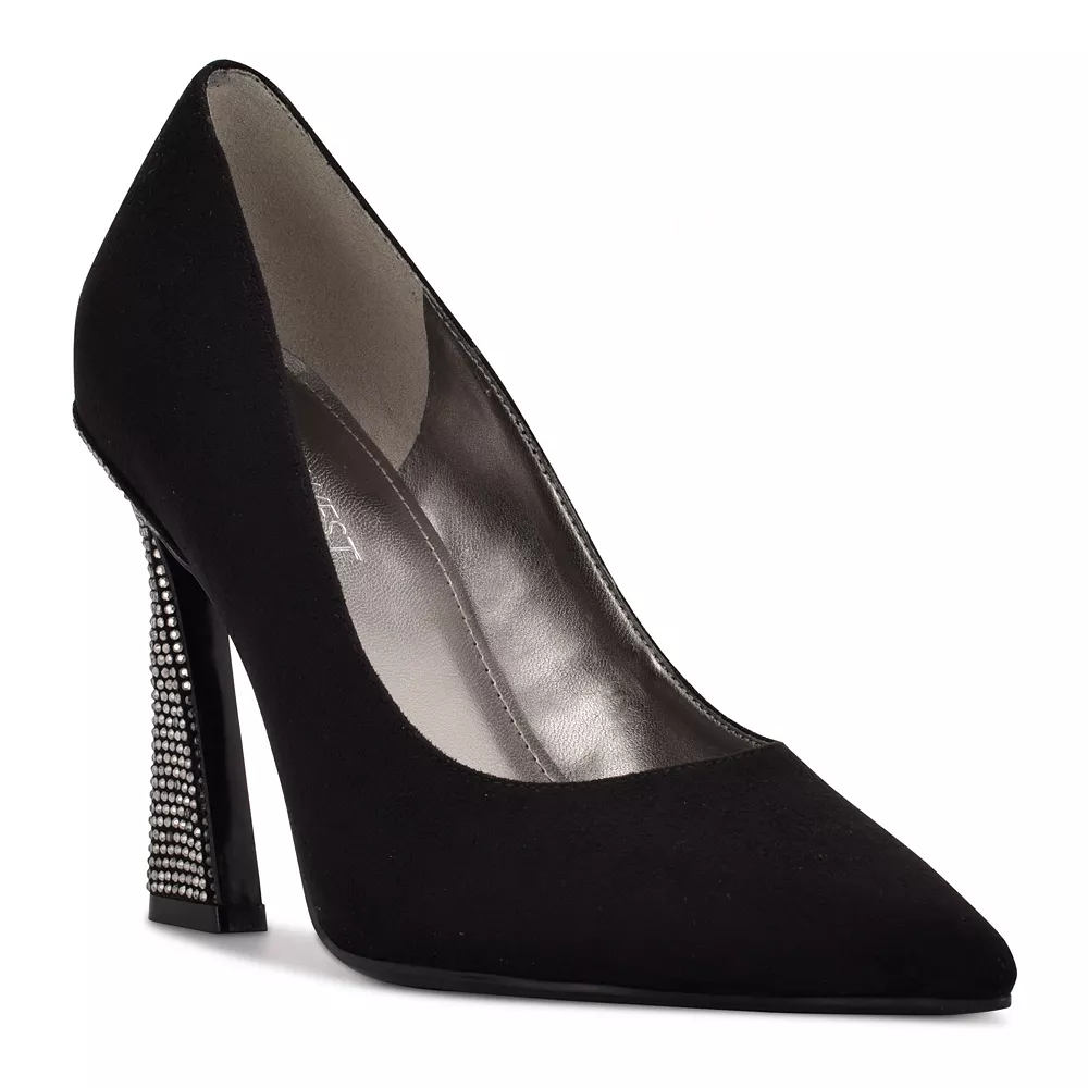 Nine West Tunips Women's Rhinestone Dress Pumps 5 Nine West Tunips Women's Rhinestone Dress Pumps - Image 3