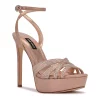 Nine West Go Big Women's Platform Dress Sandals 1 Nine West Go Big Women's Platform Dress Sandals -Nine West shop 5619366 Light Natural