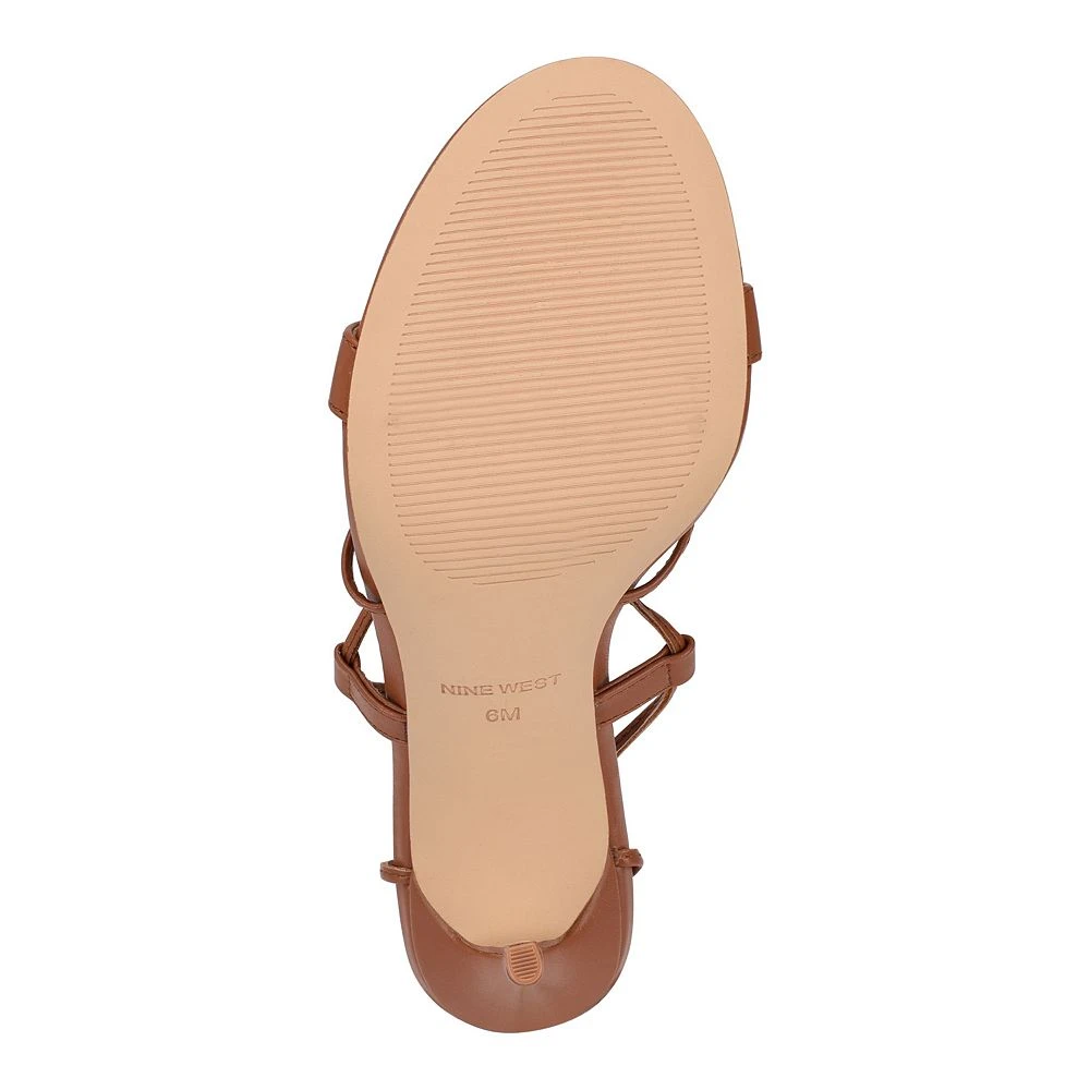 Nine West Mix Women's Ankle Wrap Dress Sandals 5 Nine West Mix Women's Ankle Wrap Dress Sandals - Image 3