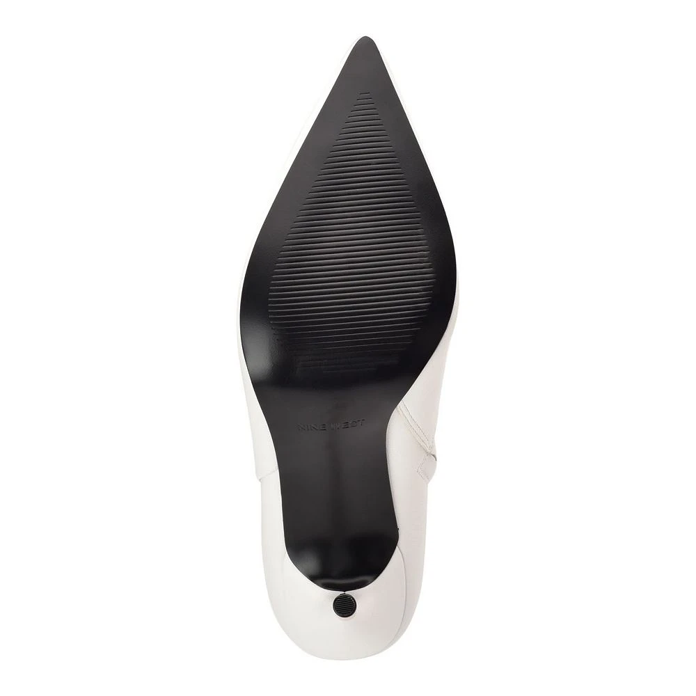 Nine West Bolana Women's Leather Ankle Boots 5 Nine West Bolana Women's Leather Ankle Boots - Image 3