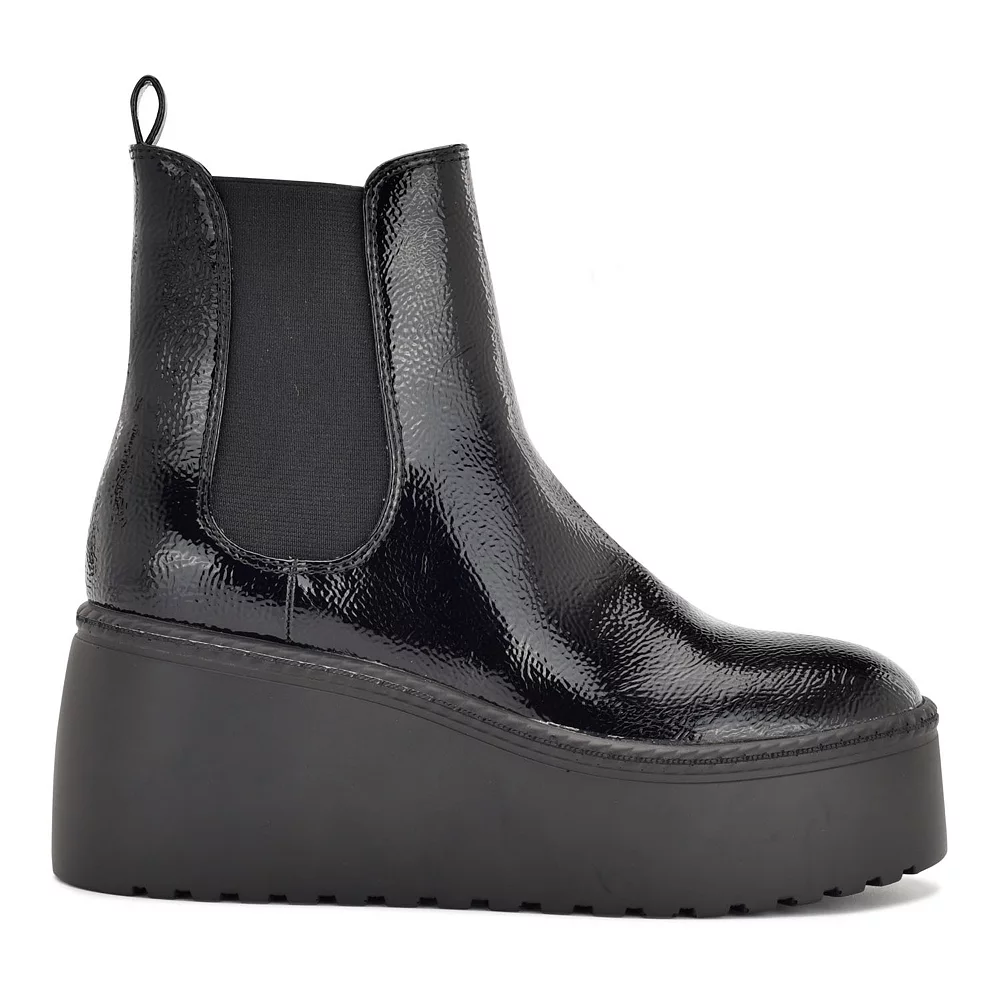 Nine West Henrita Women's Platform Wedge Boots 6 Nine West Henrita Women's Platform Wedge Boots - Image 4