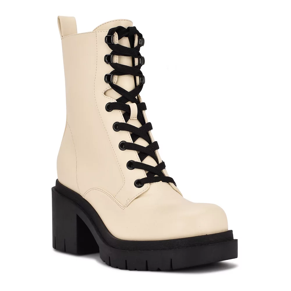 Nine West Juna Women's Combat Boots 3 Nine West Juna Women's Combat Boots