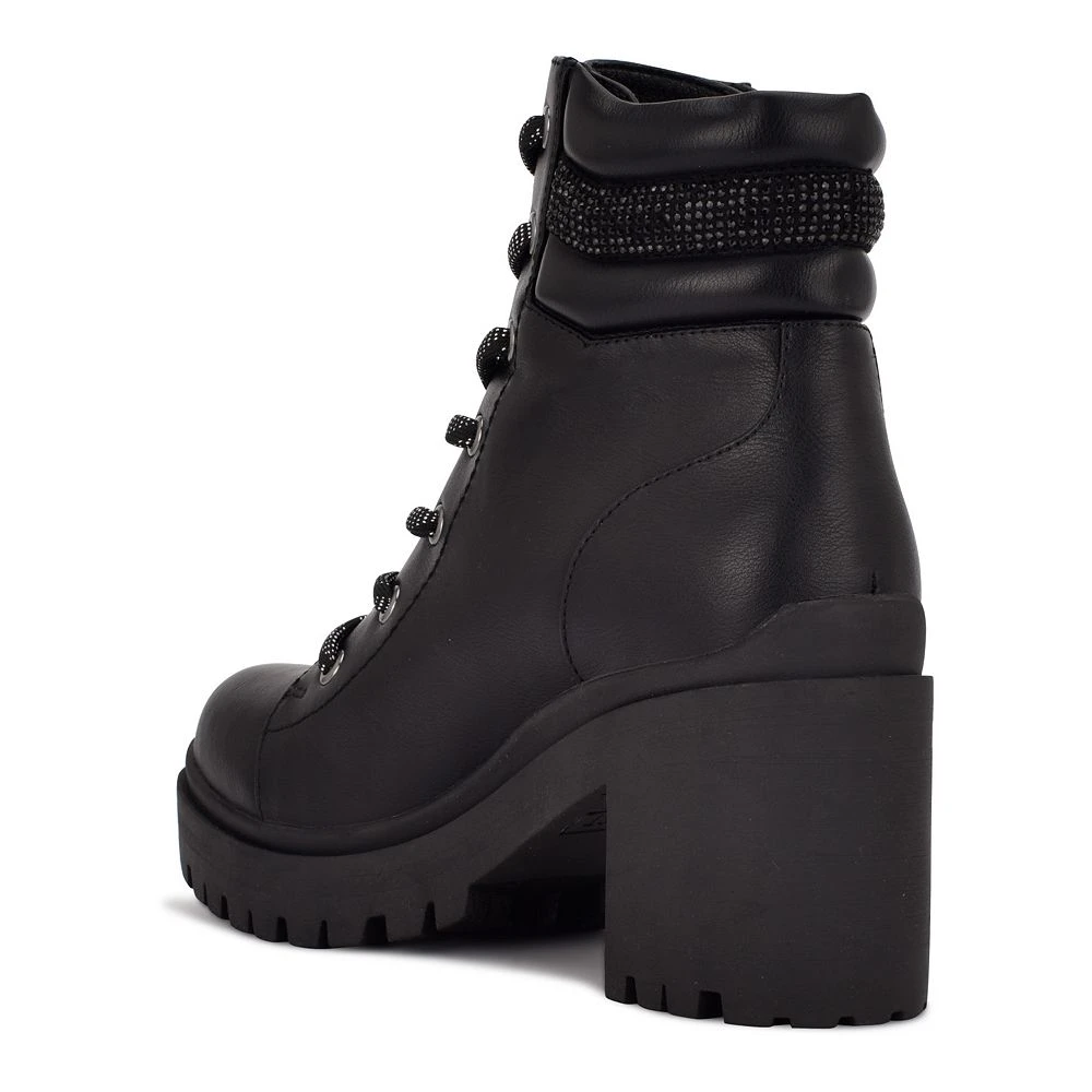 Nine West Quona Women's Combat Boots 8 Nine West Quona Women's Combat Boots - Image 6