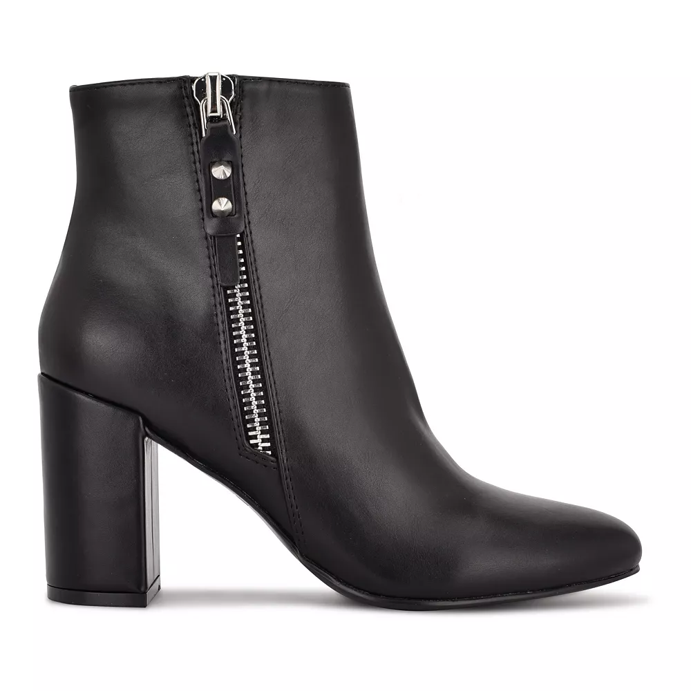 Nine West Trike Women's Block Heel Ankle Boots 6 Nine West Trike Women's Block Heel Ankle Boots - Image 4