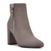 Nine West Trike Women's Block Heel Ankle Boots -Nine West shop 5625101 Dark Gray