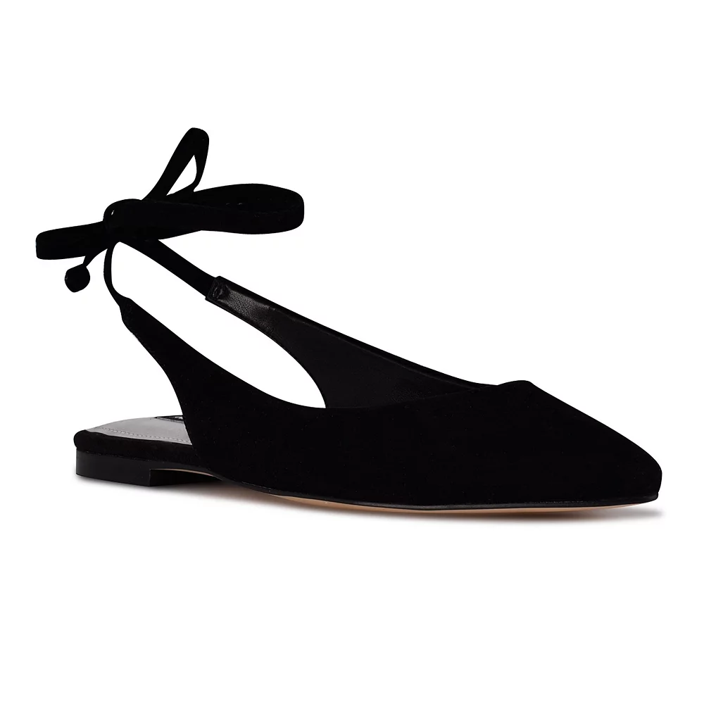 Nine West Bop Women's Suede Flats 3 Nine West Bop Women's Suede Flats