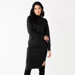 Women's Nine West Short Knit Cardigan