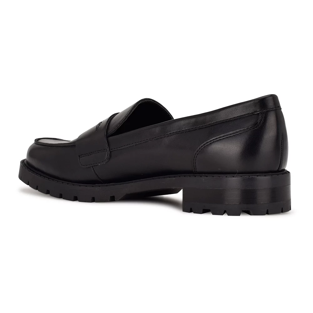 Nine West Naveen Women's Lug Sole Loafers 8 Nine West Naveen Women's Lug Sole Loafers - Image 6