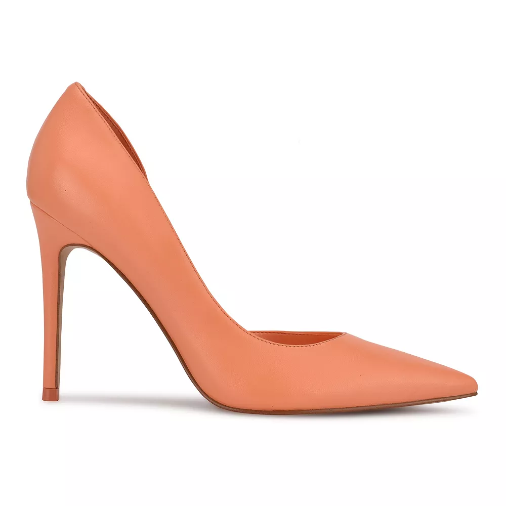 Nine West Folowe Women's Leather Heels 4 Nine West Folowe Women's Leather Heels - Image 2