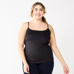 Plus Size Nine West Sculpt Cami 9 Plus Size Nine West Sculpt Cami -Nine West shop 5684807 Mineral Black