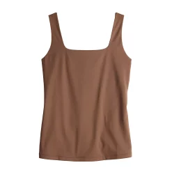 Women's Nine West Sculpt Squareneck Tank 29 Women's Nine West Sculpt Squareneck Tank -Nine West shop 5685034 ALT5