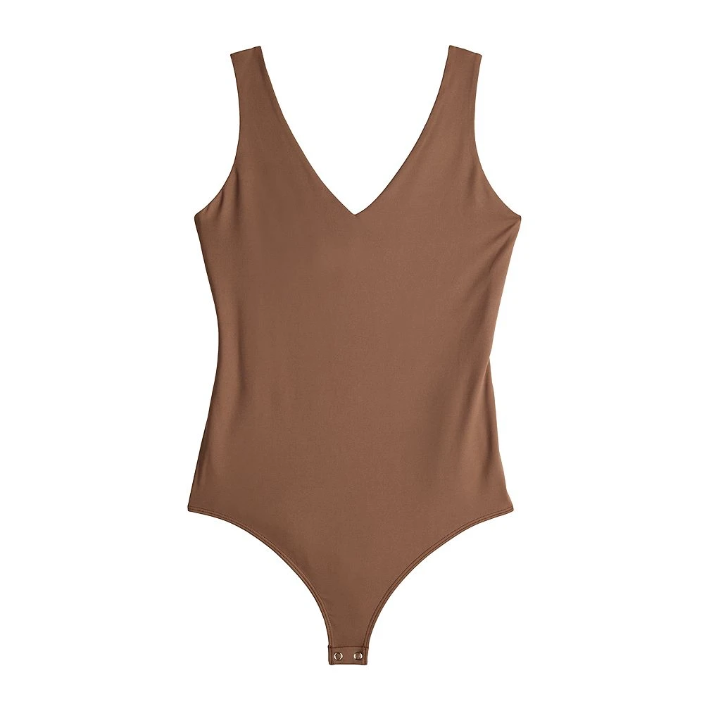 Women's Nine West Sculpt V-Neck Bodysuit 11 Women's Nine West Sculpt V-Neck Bodysuit - Image 9