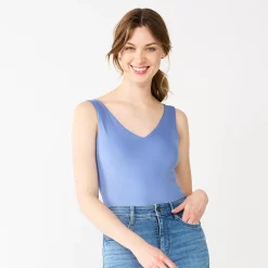 Women's Nine West Sculpt V-Neck Bodysuit 13 Women's Nine West Sculpt V-Neck Bodysuit -Nine West shop 5686001 Brandy Blue