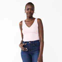 Women's Nine West Sculpt V-Neck Bodysuit 15 Women's Nine West Sculpt V-Neck Bodysuit -Nine West shop 5686001 Lilac Bellflower