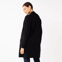 Women's Nine West Jacquard Long Cardigan 36 Women's Nine West Jacquard Long Cardigan -Nine West shop 5692188 ALT